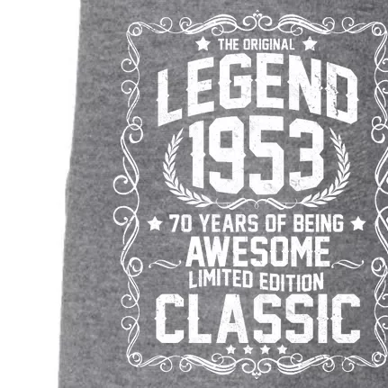 The Original Legend 1953 70th Birthday Doggie 3-End Fleece Hoodie