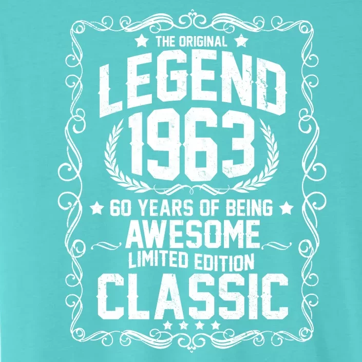 The Original Legend 1963 60th Birthday ChromaSoft Performance T-Shirt