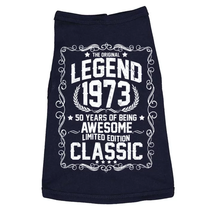 The Original Legend 1973 50th Birthday Doggie Tank