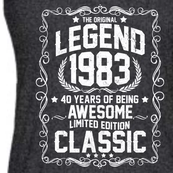 The Original Legend 1983 40th Birthday Ladies Essential Flowy Tank