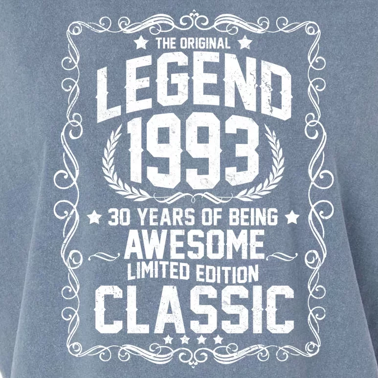 The Original Legend 1993 30th Birthday Garment-Dyed Women's Muscle Tee