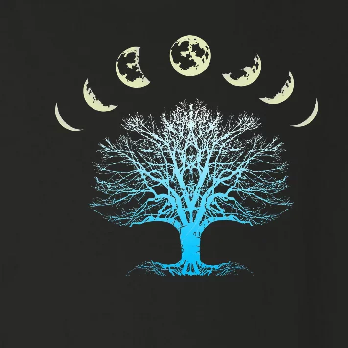 Tree Of Life Spiritual Moonphases For Yoga Toddler Long Sleeve Shirt