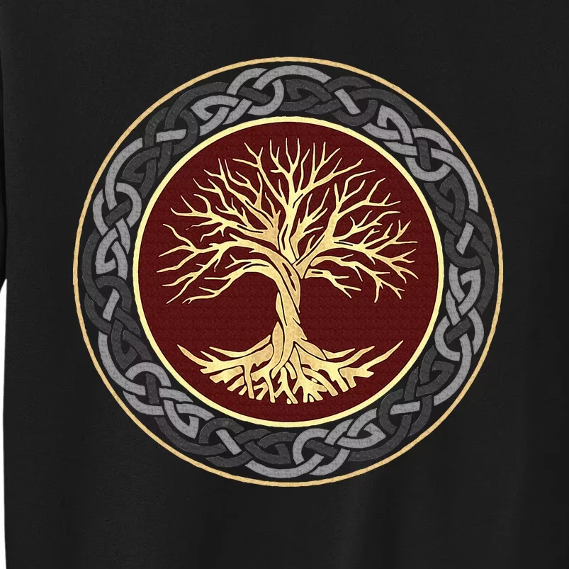 Tree Of Life Viking Celtic Tree Of Life Nordic Design Sweatshirt