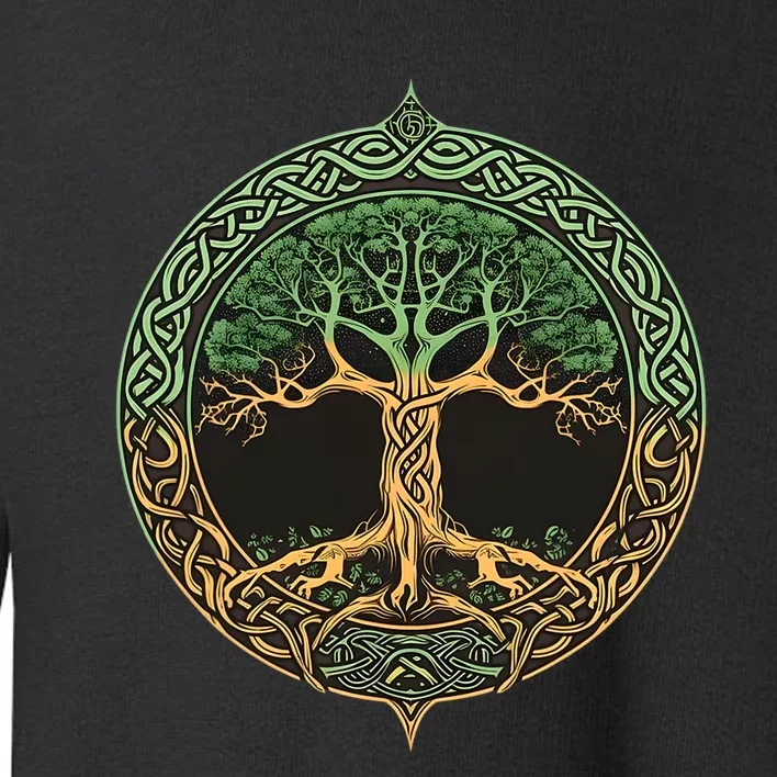 Tree Of Life Yggdrasil Toddler Sweatshirt