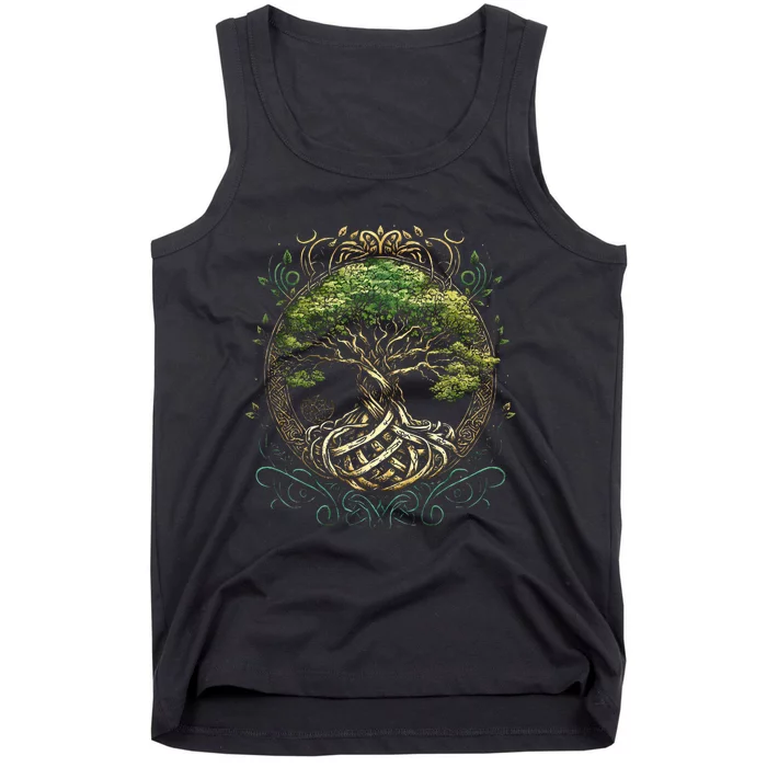 Tree Of Life Viking Midgard Thor Walhalla Tank Top