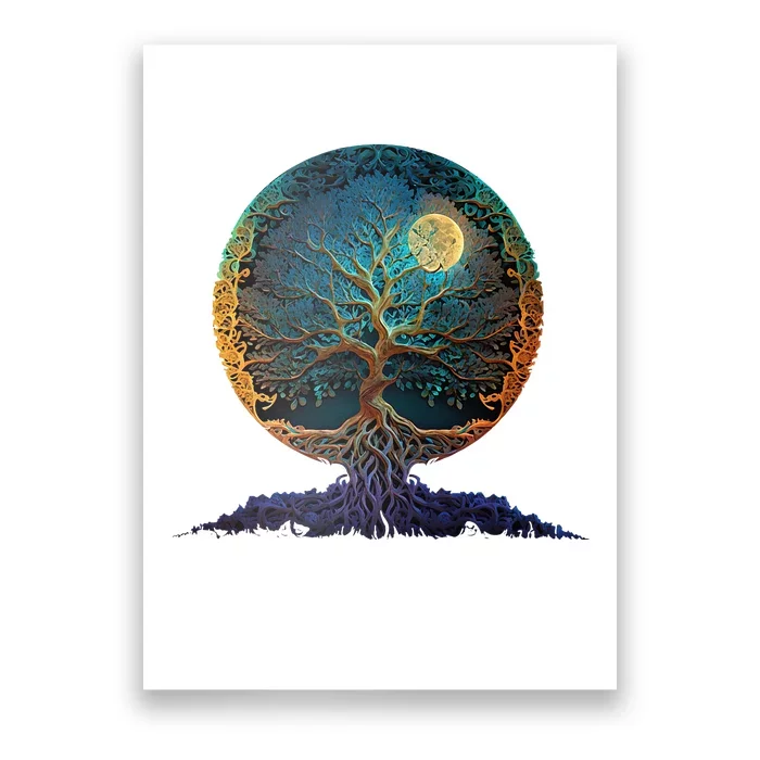 Tree Of Life Yoga Zen Namaste Meditation Poster