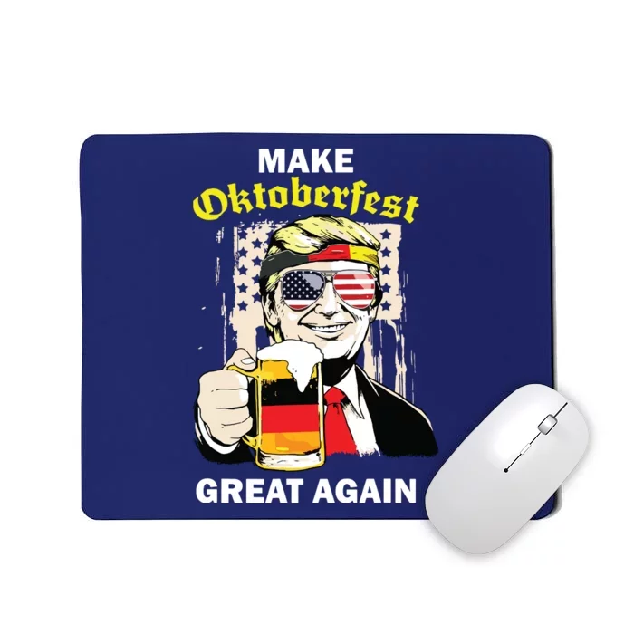 Trump Octoberfest Make Oktoberfest Great Again German Mousepad