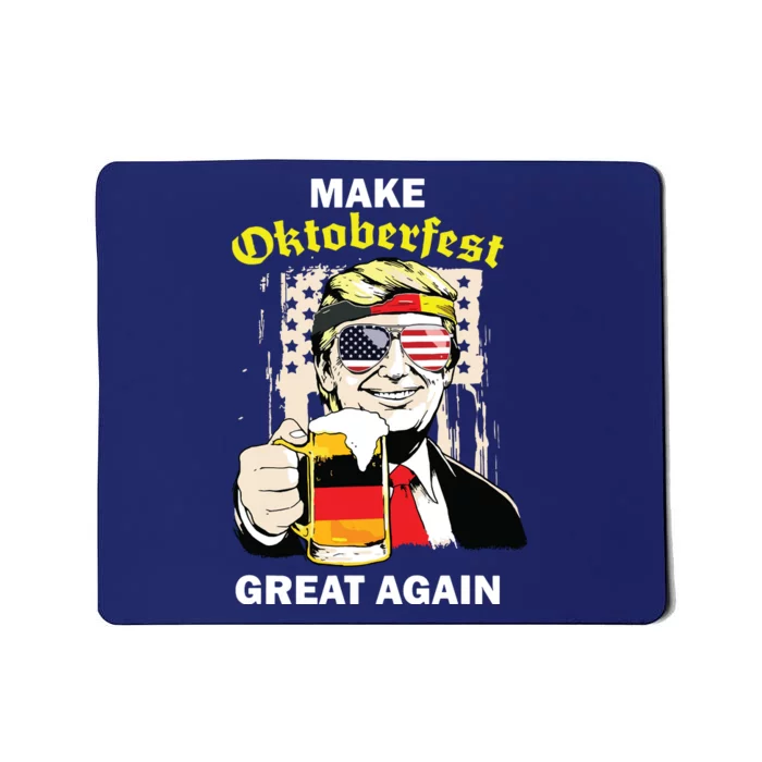 Trump Octoberfest Make Oktoberfest Great Again German Mousepad