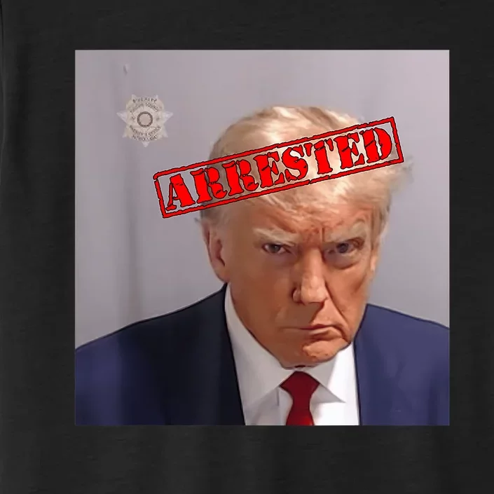 Trump Official Mugshot Arrested Funny ChromaSoft Performance T-Shirt