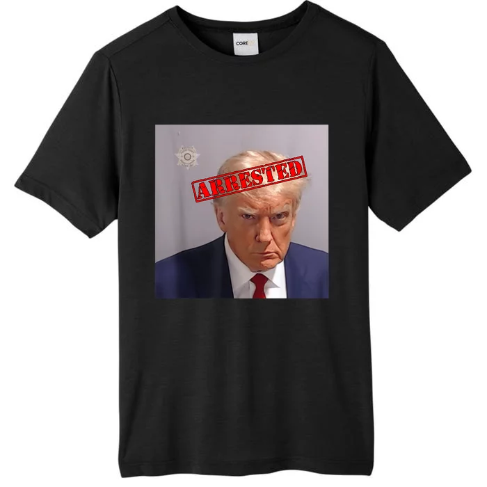 Trump Official Mugshot Arrested Funny ChromaSoft Performance T-Shirt