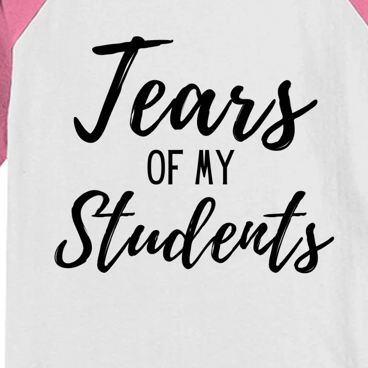 Tears Of My Students Kids Colorblock Raglan Jersey