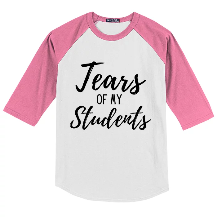 Tears Of My Students Kids Colorblock Raglan Jersey