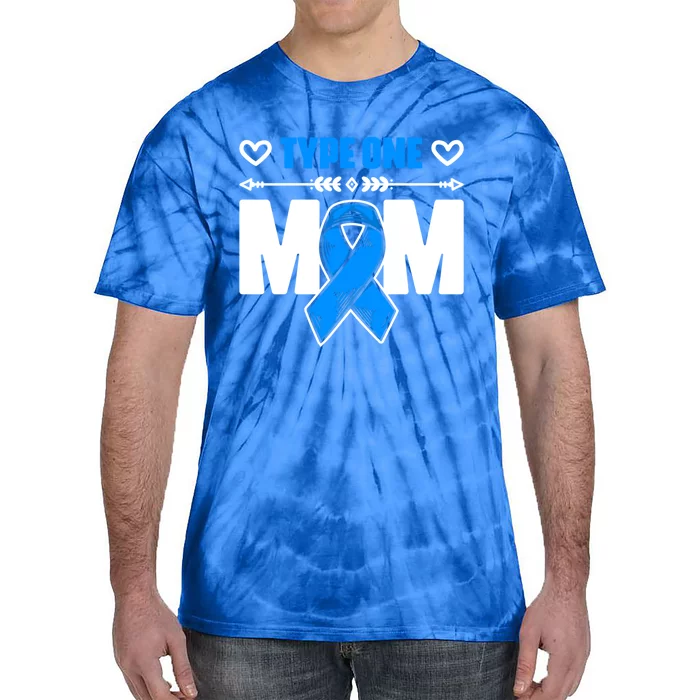 Type One Mom Diabetes Warrior Diabetic Diabetes Awareness Cute Gift Tie-Dye T-Shirt