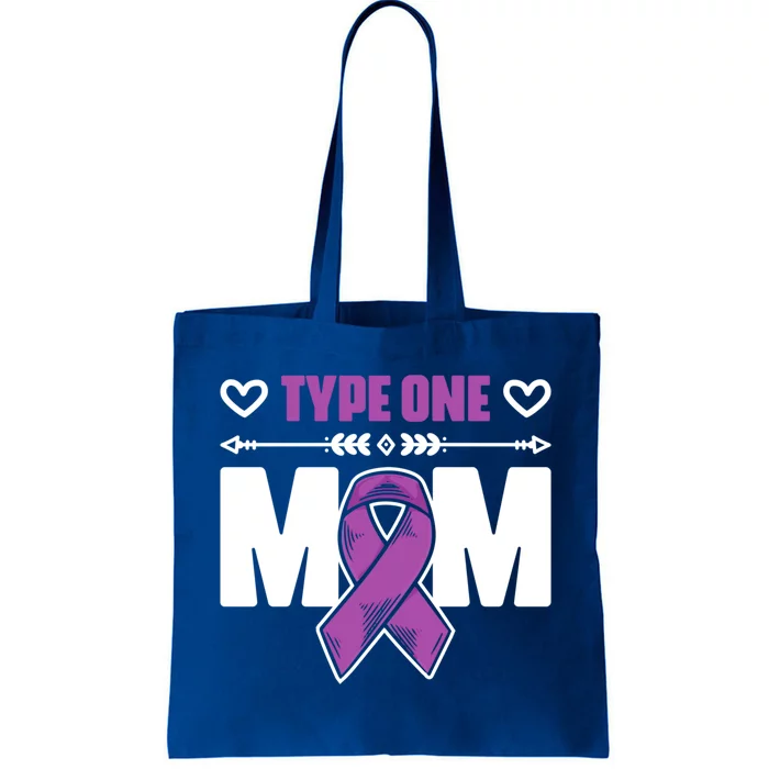 Type One Mom Diabetes Warrior Diabetic Diabetes Awareness Cool Gift Tote Bag