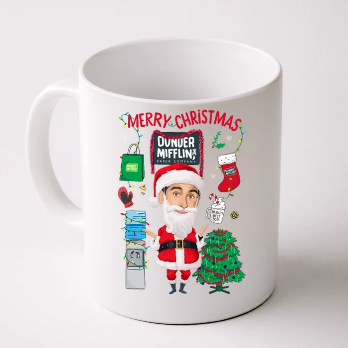 The Office Merry Christmas From Dunder Mifflin Front & Back Coffee Mug