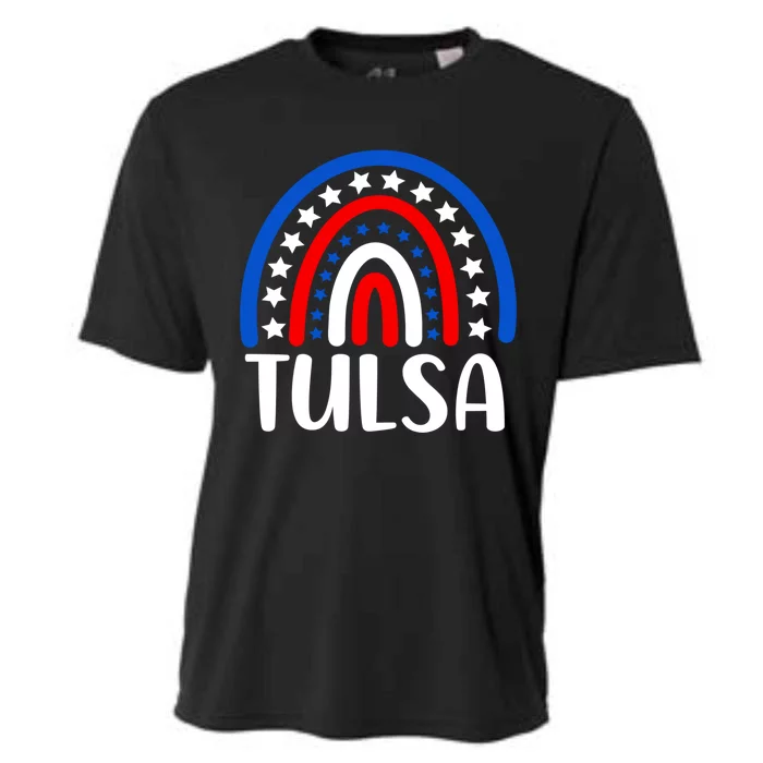 Tulsa Oklahoma Meaningful Gift I Love Tulsa Oklahoma Usa Funny Gift Cooling Performance Crew T-Shirt