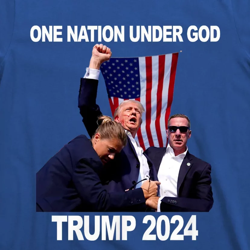 Trump One Nation Under God Trump 2024 Fight 2024 T-Shirt