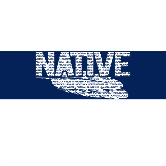 The Original Natives Bumper Sticker