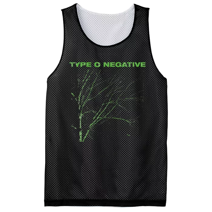 Type O Negative Tree Black Mesh Reversible Basketball Jersey Tank