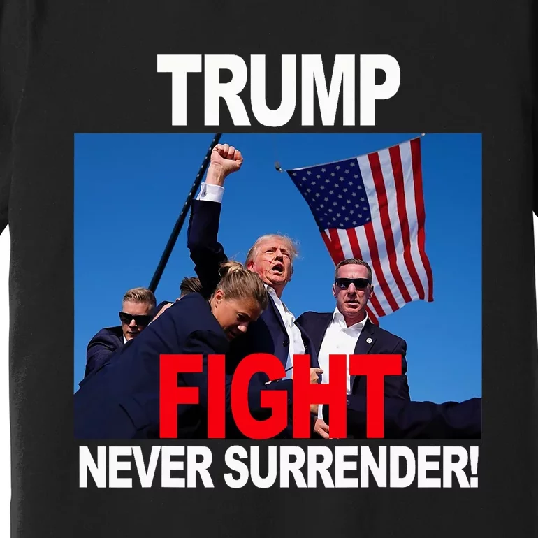 Trump One Nation Under God.Trump 2024.Fight 2024 Premium T-Shirt