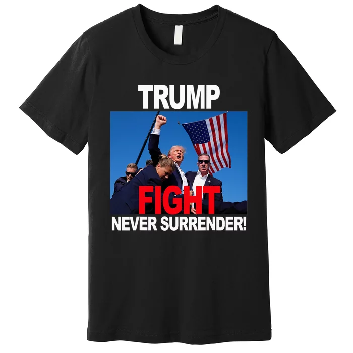 Trump One Nation Under God.Trump 2024.Fight 2024 Premium T-Shirt