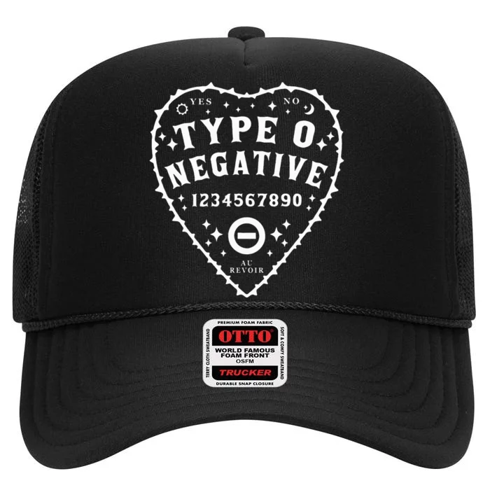 Type O Negative Goth Metal High Crown Mesh Trucker Hat