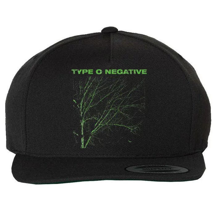 Type O Negative Tree Black Wool Snapback Cap