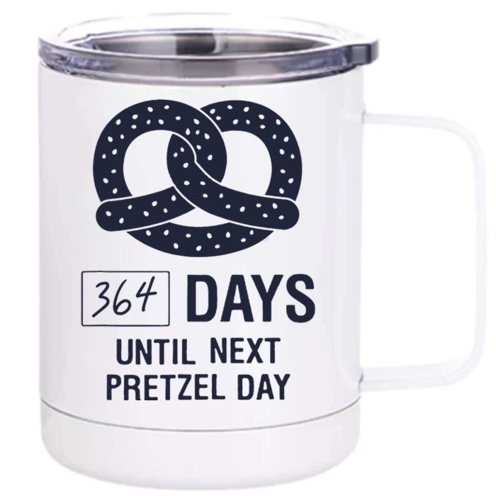 The Office Next Pretzel Day Front & Back 12oz Stainless Steel Tumbler Cup