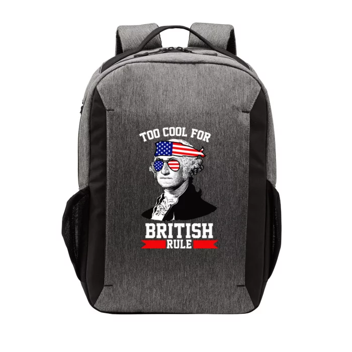 Too Cool For British Rule Vector Backpack