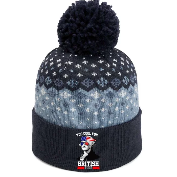 Too Cool For British Rule The Baniff Cuffed Pom Beanie