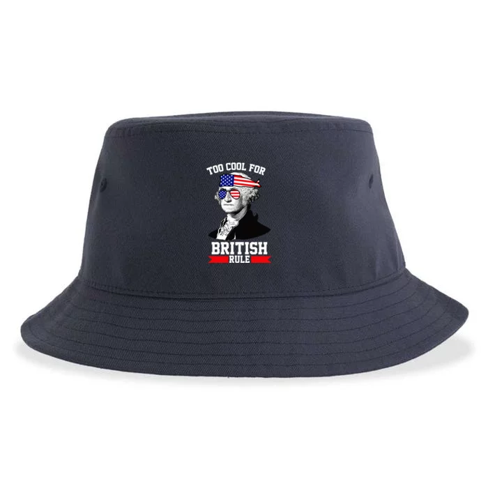 Too Cool For British Rule Sustainable Bucket Hat