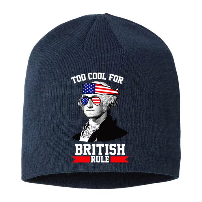 Too Cool For British Rule 8 1/2in Sustainable Knit Beanie