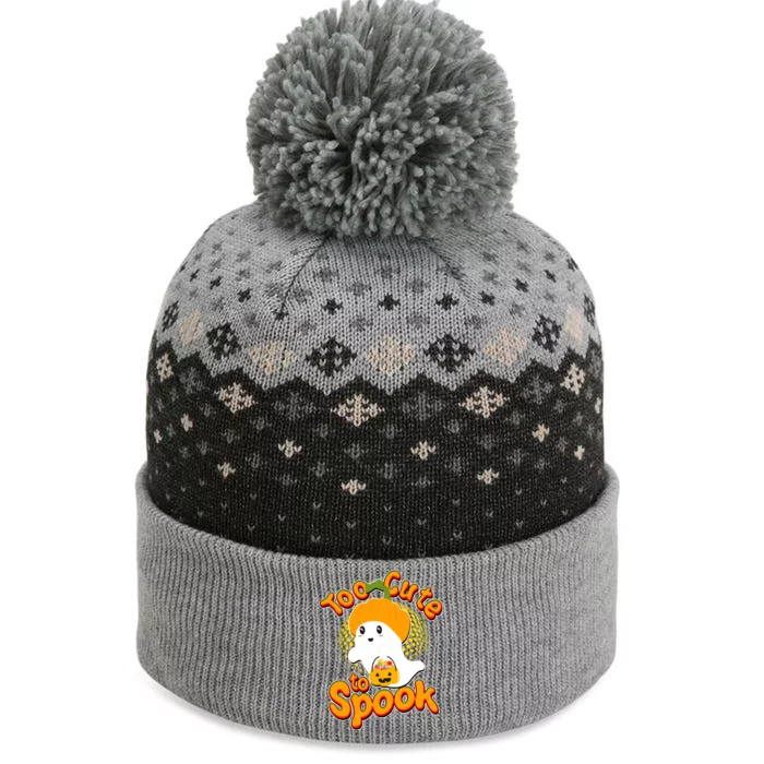 Too Cute To Spook The Baniff Cuffed Pom Beanie