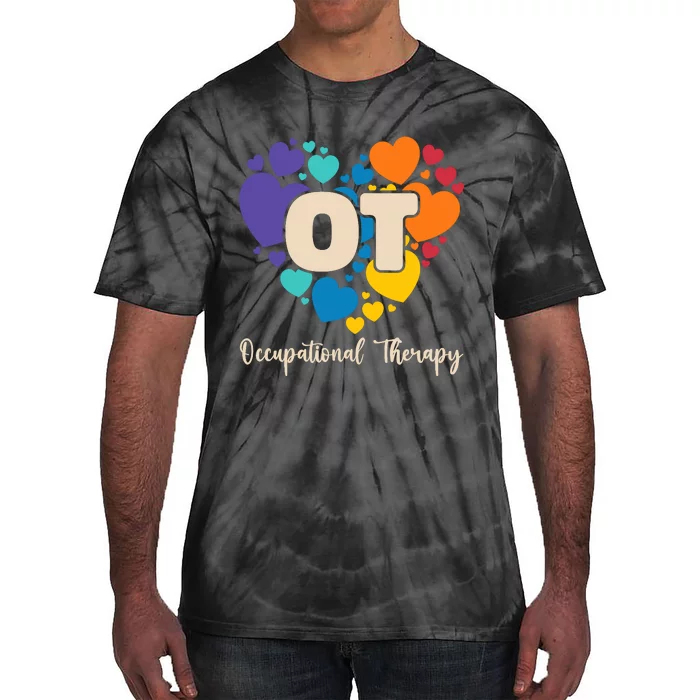 Therapist Ot Occupational Therapy Tie-Dye T-Shirt