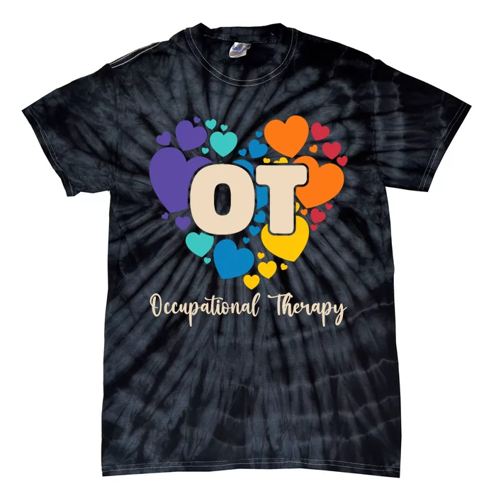 Therapist Ot Occupational Therapy Tie-Dye T-Shirt