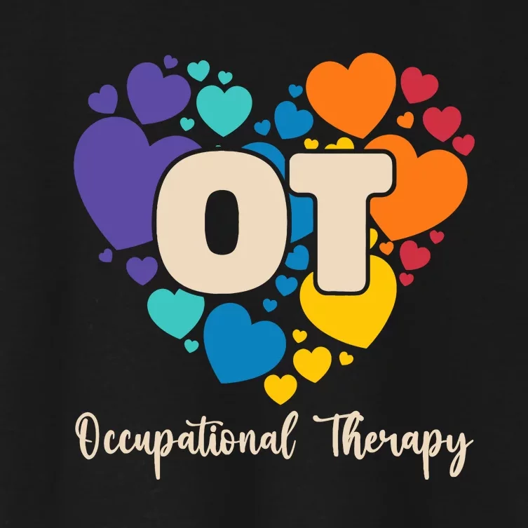 Therapist Ot Occupational Therapy Women's Crop Top Tee