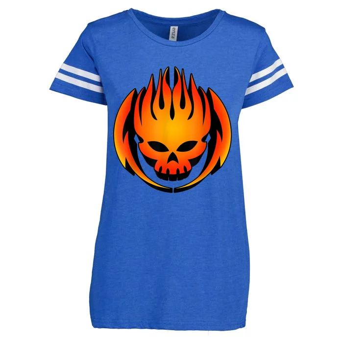 The Offspring Official 3D Logo Enza Ladies Jersey Football T-Shirt