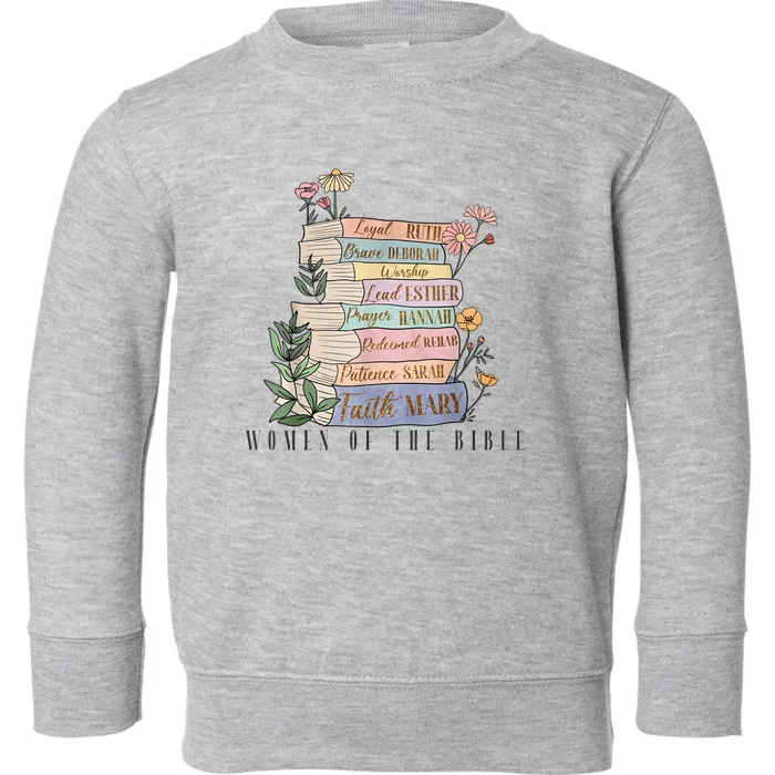 The Original Of The Bible Books Full Color Hand Drawn Toddler Sweatshirt