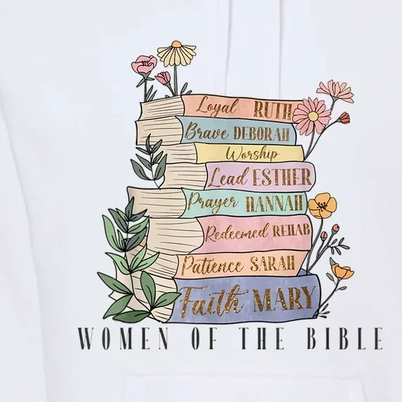 The Original Of The Bible Books Full Color Hand Drawn Premium Hoodie