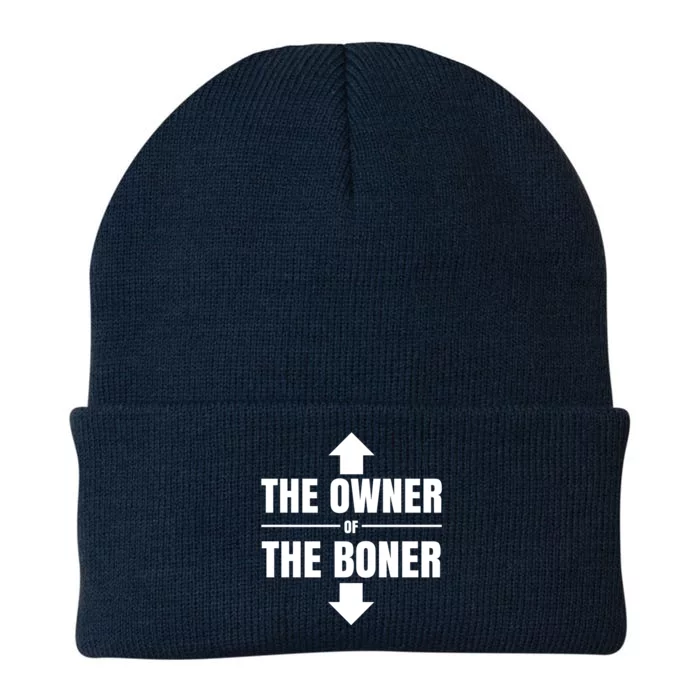 The Owner Of The Boner Funny Knit Cap Winter Beanie