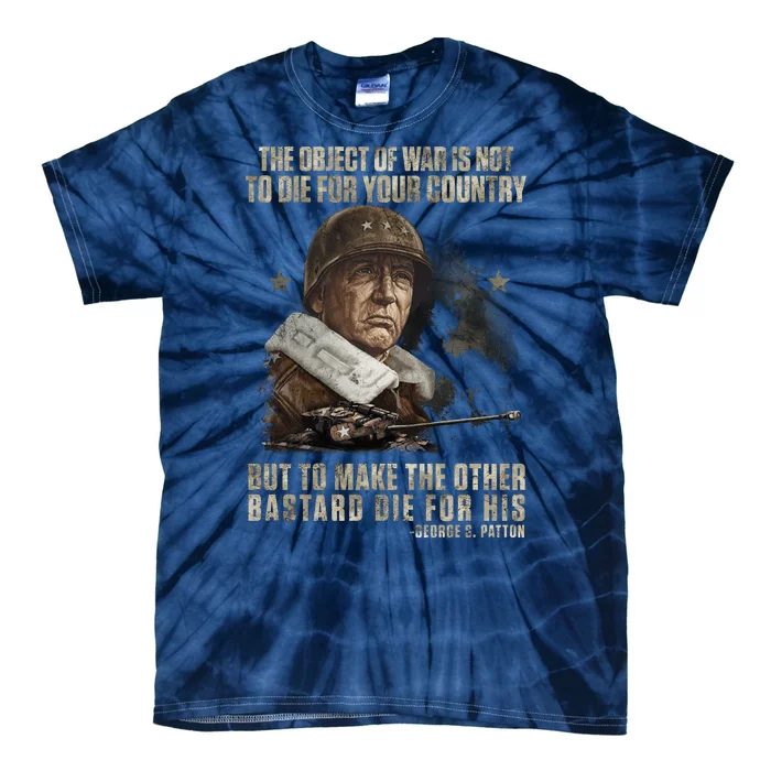 George S Patton Tie-Dye T-Shirt