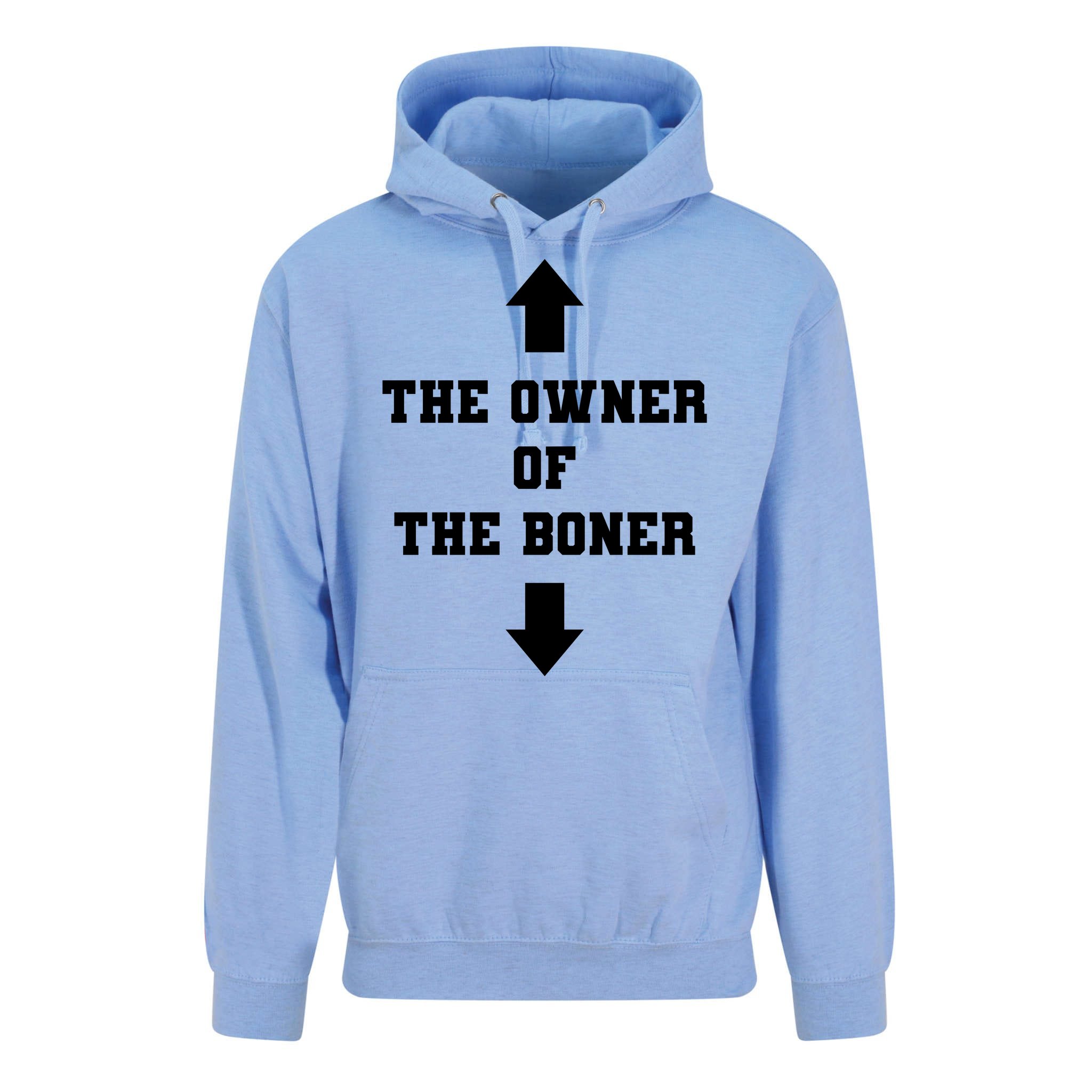 The Owner Of The Boner Funny Humor Unisex Surf Hoodie | TeeShirtPalace