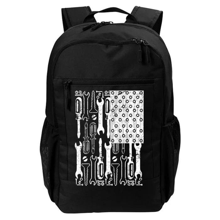 Tool American flag Mechanic Daily Commute Backpack