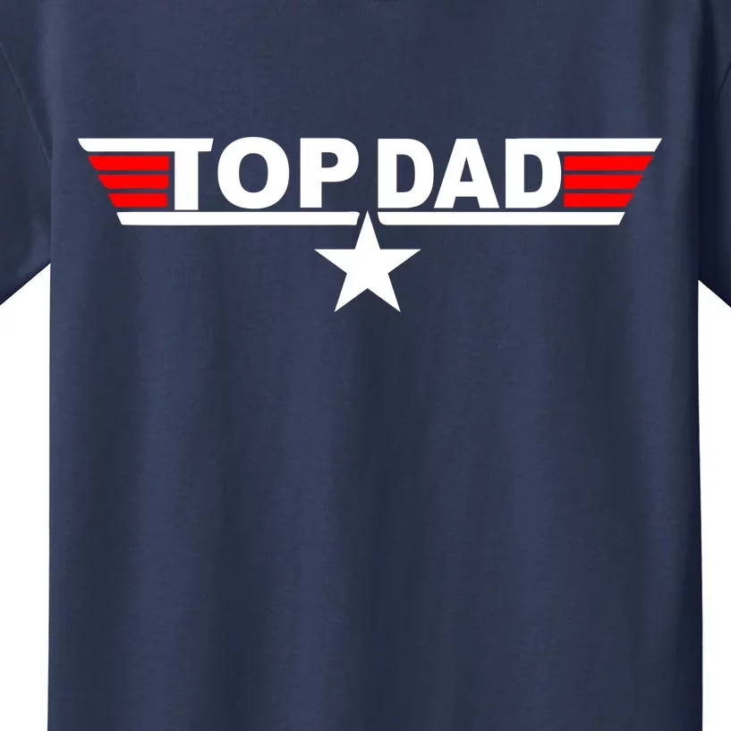 Top Dad Logo Kids T-Shirt