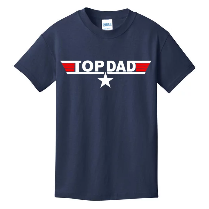 Top Dad Logo Kids T-Shirt