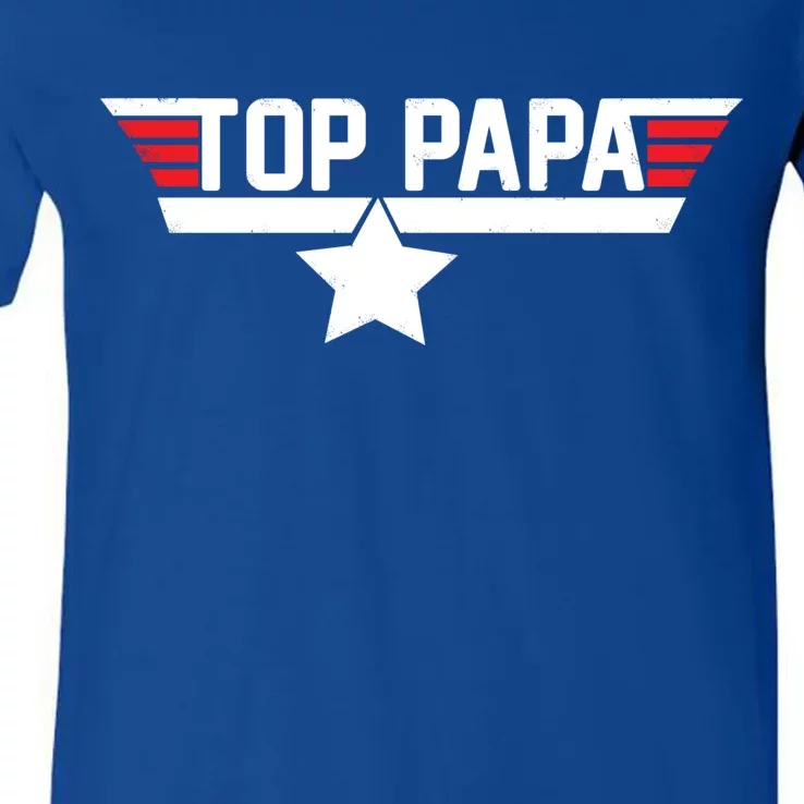 Top Papa V-Neck T-Shirt