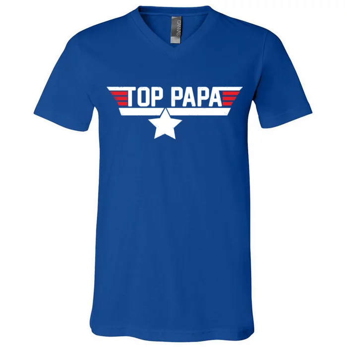 Top Papa V-Neck T-Shirt