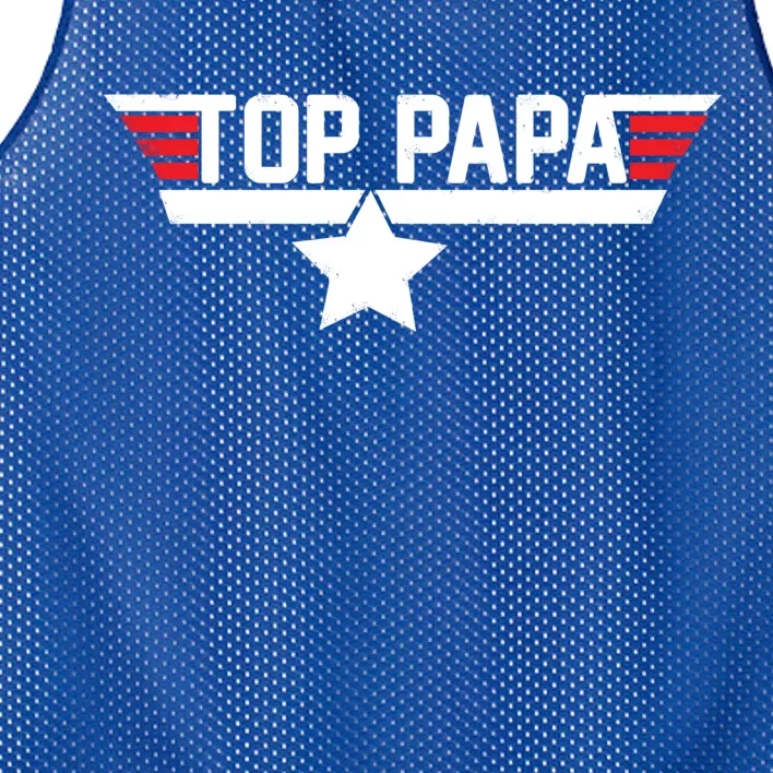 Top Papa Mesh Reversible Basketball Jersey Tank