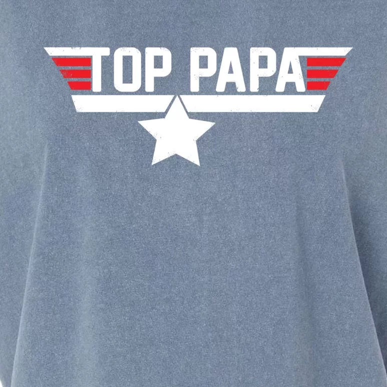 Top Papa Garment-Dyed Women's Muscle Tee