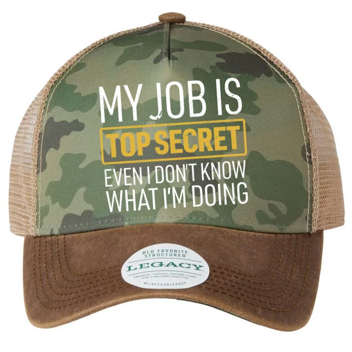 Top Secret Job Legacy Tie Dye Trucker Hat